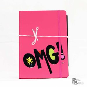 Cuaderno rosa "OMG"
