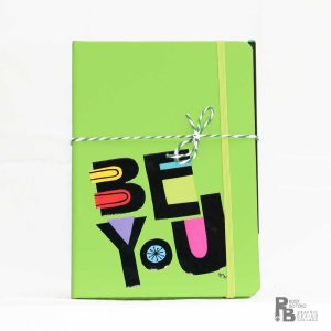 Cuaderno verde "Be you"