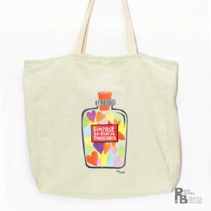 Tote Bag "Rómpase en caso de emergencia"